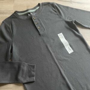4/$25 | NWT | Sonoma | Long Sleeve Thermal Henley Shirt for Boys | Medium
